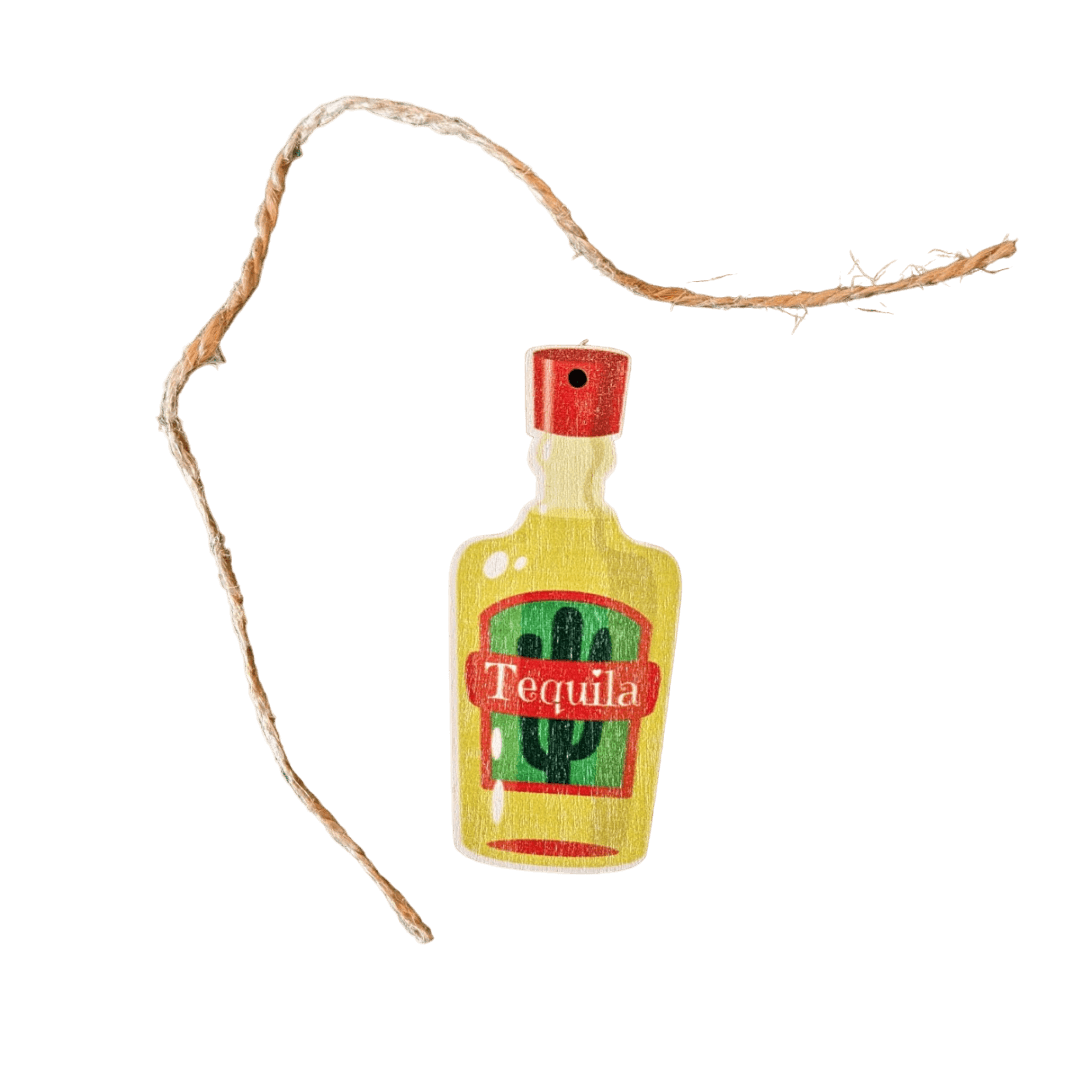 Holzfigur-Anhänger mit mexikanischen Motiven als Set oder einzeln