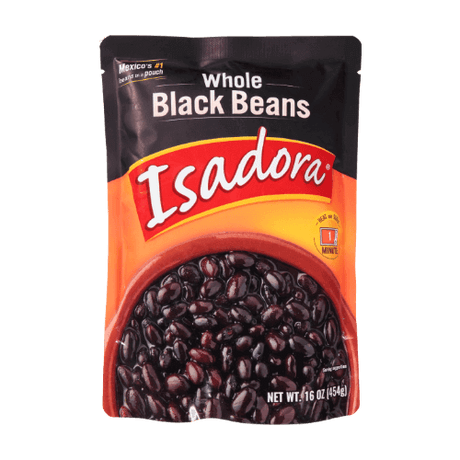 Frijoles Enteros negros ganze schwarze Bohnen von Isadora 454g - MexicoMiAmor