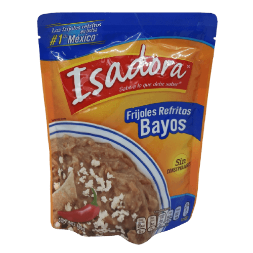 Frijoles Refritos Bayos - Helles Bohnenmus Isadora 430 g - MexicoMiAmor
