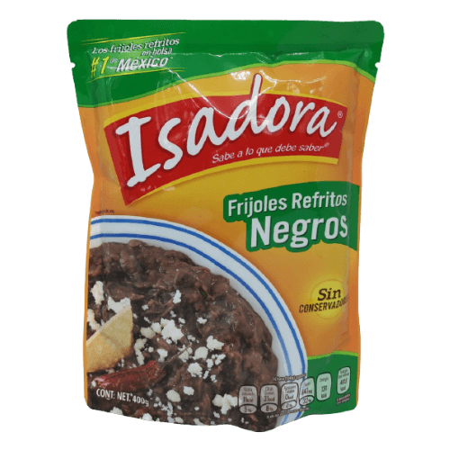 Frijoles Refritos Negros Isadora Black Bean Puree 400g MexicoMiAmor frijoles-refritos-negros-isadora-black-bean-puree-400g-mexicomiamor