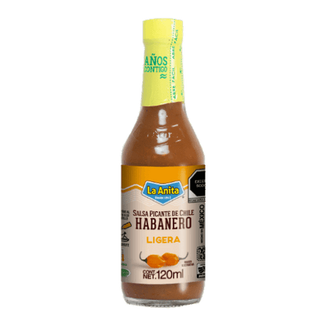 Salsa Habanero MILD - LIGERA von La Anita 120 ml - MexicoMiAmor