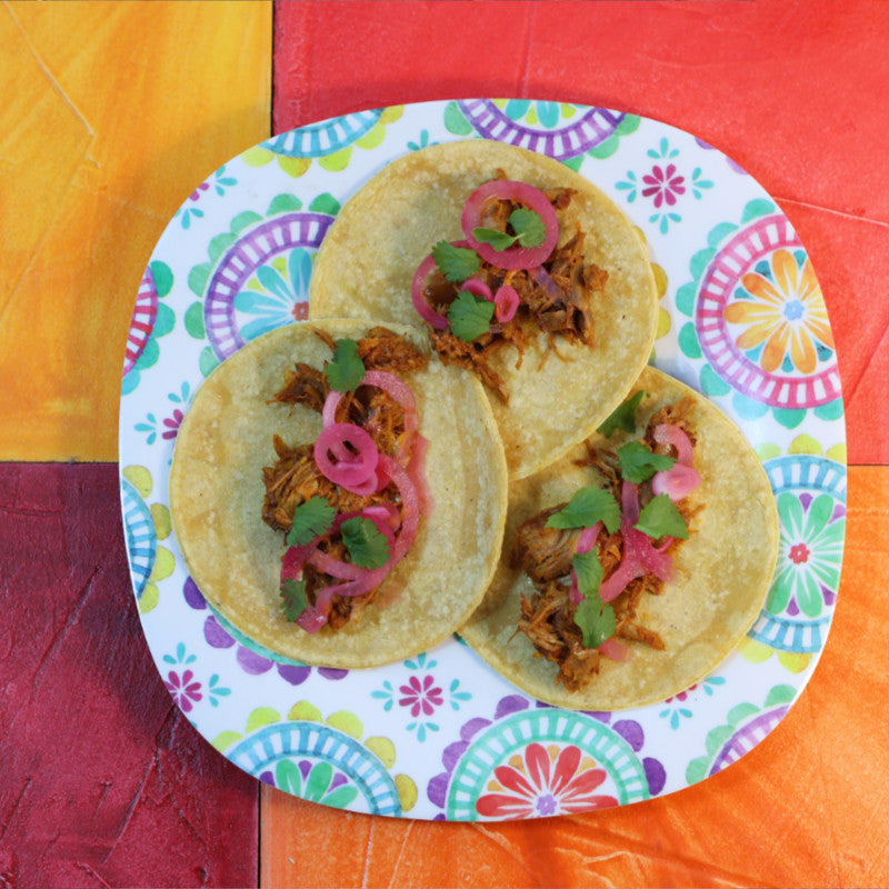 Bio Maistortillas Taquera 12cm 500g auf Teller