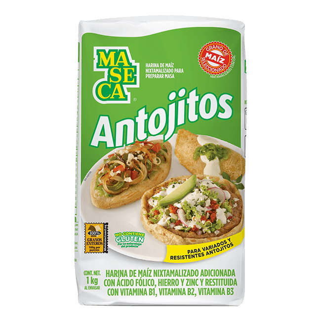 Maseca Maismehl Antojitos 1 kg (MHD 09-NOV-2025)