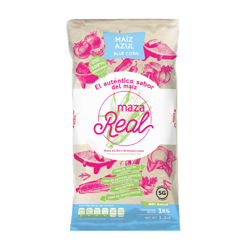 Harina de Maíz Azul / MAZA REAL 1 kg