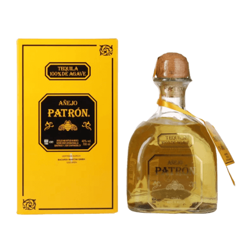 Patrón Tequila Añejo 40% Vol. 0,7l in Geschenkbox
