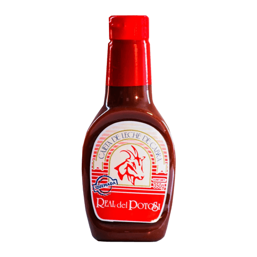 Cajeta / caramel sauce roasted from goat milk bottle of Real del Potosi 350g