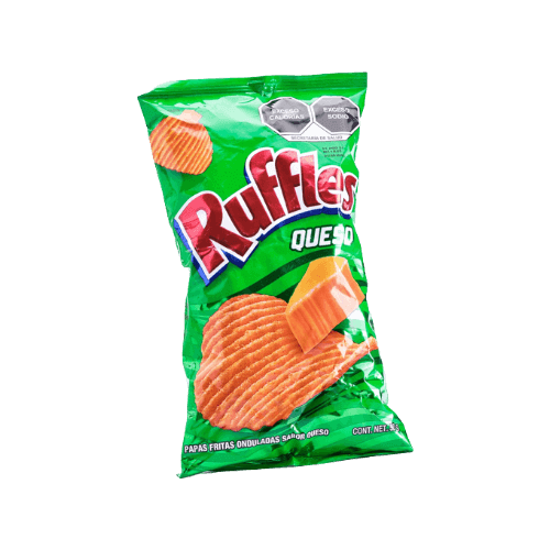 Ruffles Käse Snack - QUESO 120g groß - MexicoMiAmor