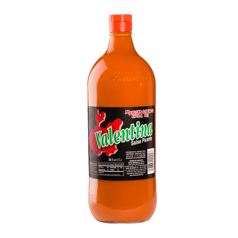 Salsa Valentina Negra / Muy Picante 1 lt.