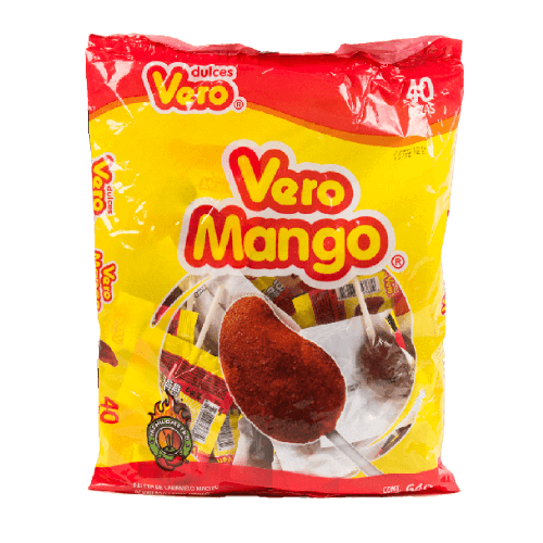 Vero Mango mit Chili mexikanische Süßigkeit 40 Stück - MexicoMiAmor