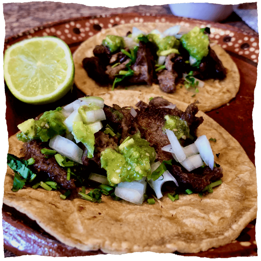 Rezept Tacos mit Rinderzunge Bild vom Gericht