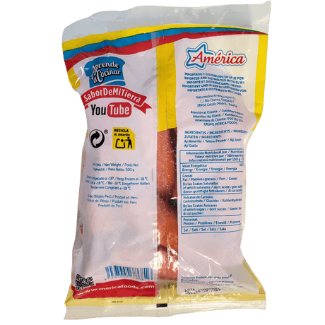 Aji Amarillo Chilischoten ganz gekühlt 500g back