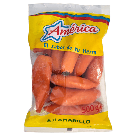 Aji Amarillo Chilischoten ganz gekühlt 500g front