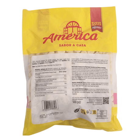 Choclo Mais desgranado 500g Beutel von America backside