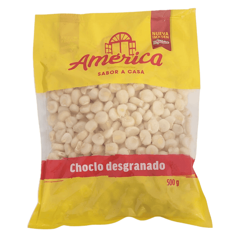 Choclo Mais desgranado 500g Beutel von America front