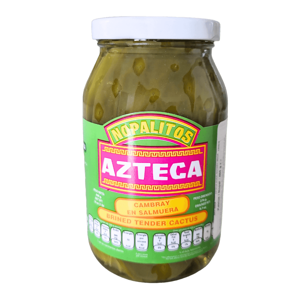 Azteca Nopalitos Nopales ganz im Glas 460g