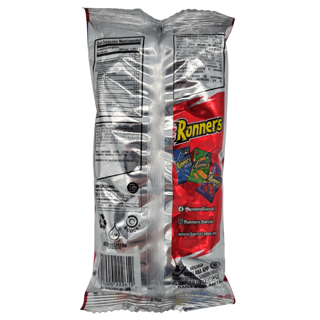 Runners Chili Limette Snack Barcel back