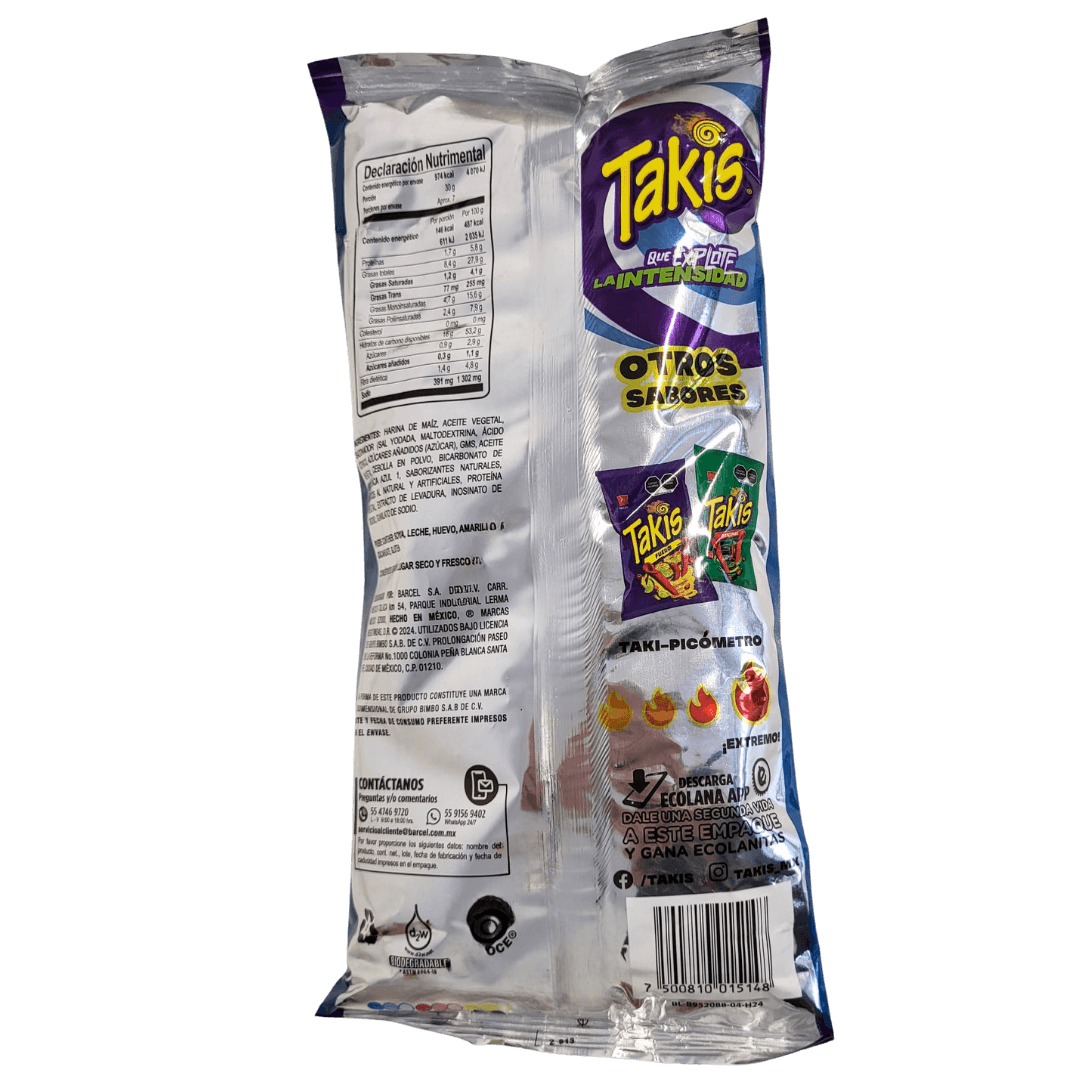 Takis Back Small Takis Blue Heat Snack (large pack) from Barcel 200g – MexicoMiAmor