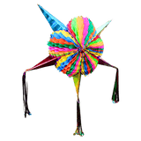 Piñata mit Stern-Motiv / Estrella bunt