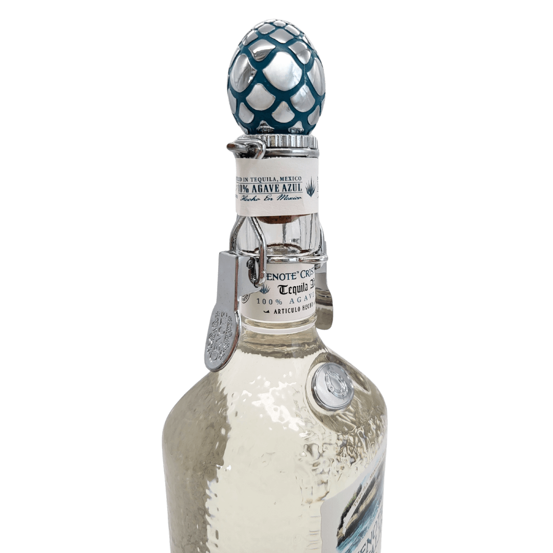 Cenote Cristalino Tequila 700ml Flasche topside