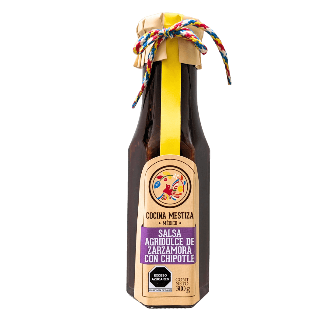 Salsa Blackberry Chipotle Chili sweet and sour from Cocina Mestiza 300g