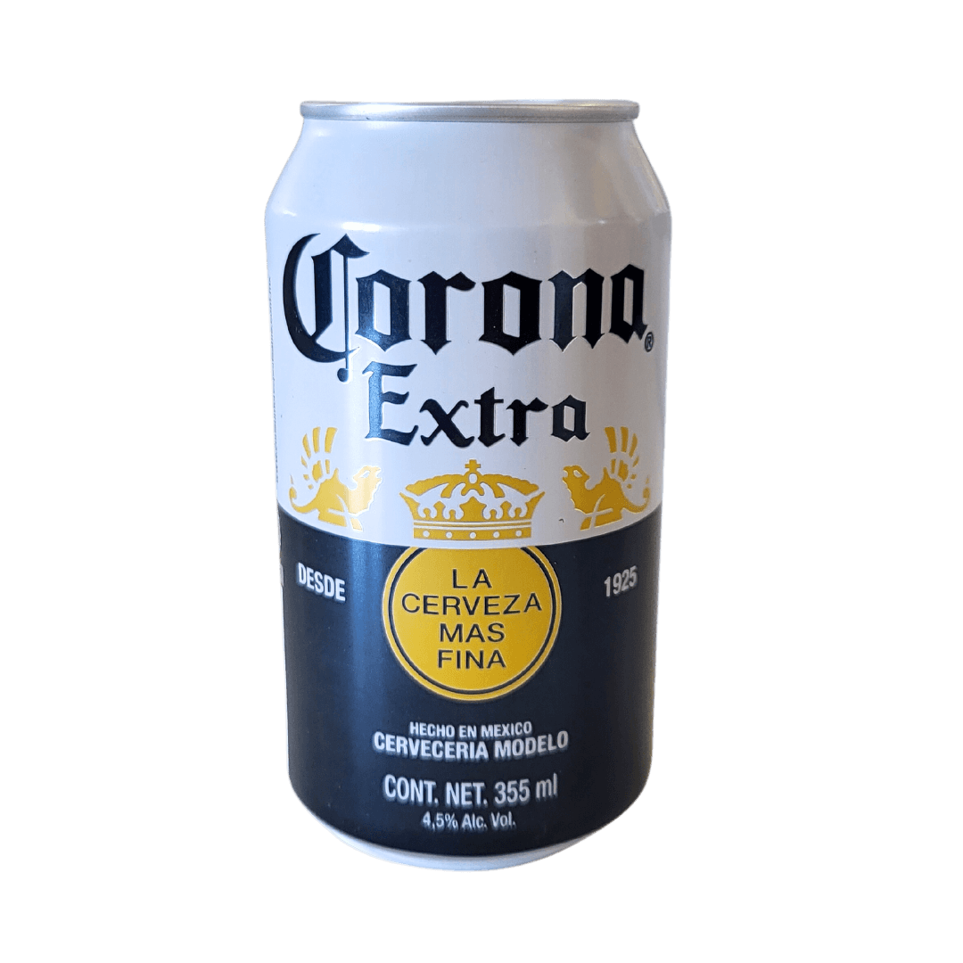 Cerveza Corona Extra Bier 355ml en lata 4.5% Vol. Alc.