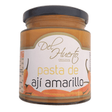 Aji Amarillo Paste im Glas von Del Huerto 212g front