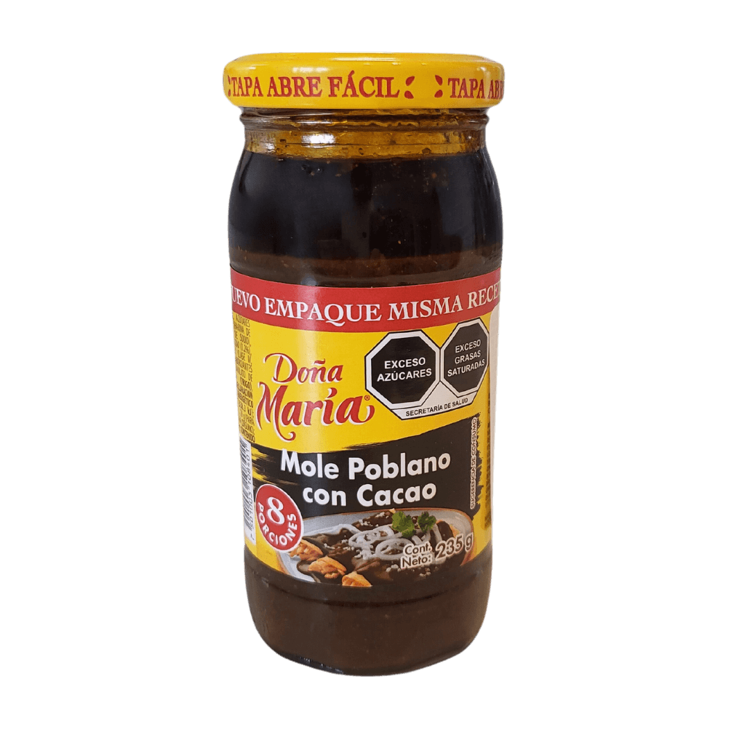 Mole Poblano con Cacao Dona Maria 235g Glas