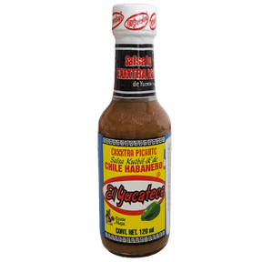 Salsa Exxxtra Picante Habanero El Yucateco 120ml front
