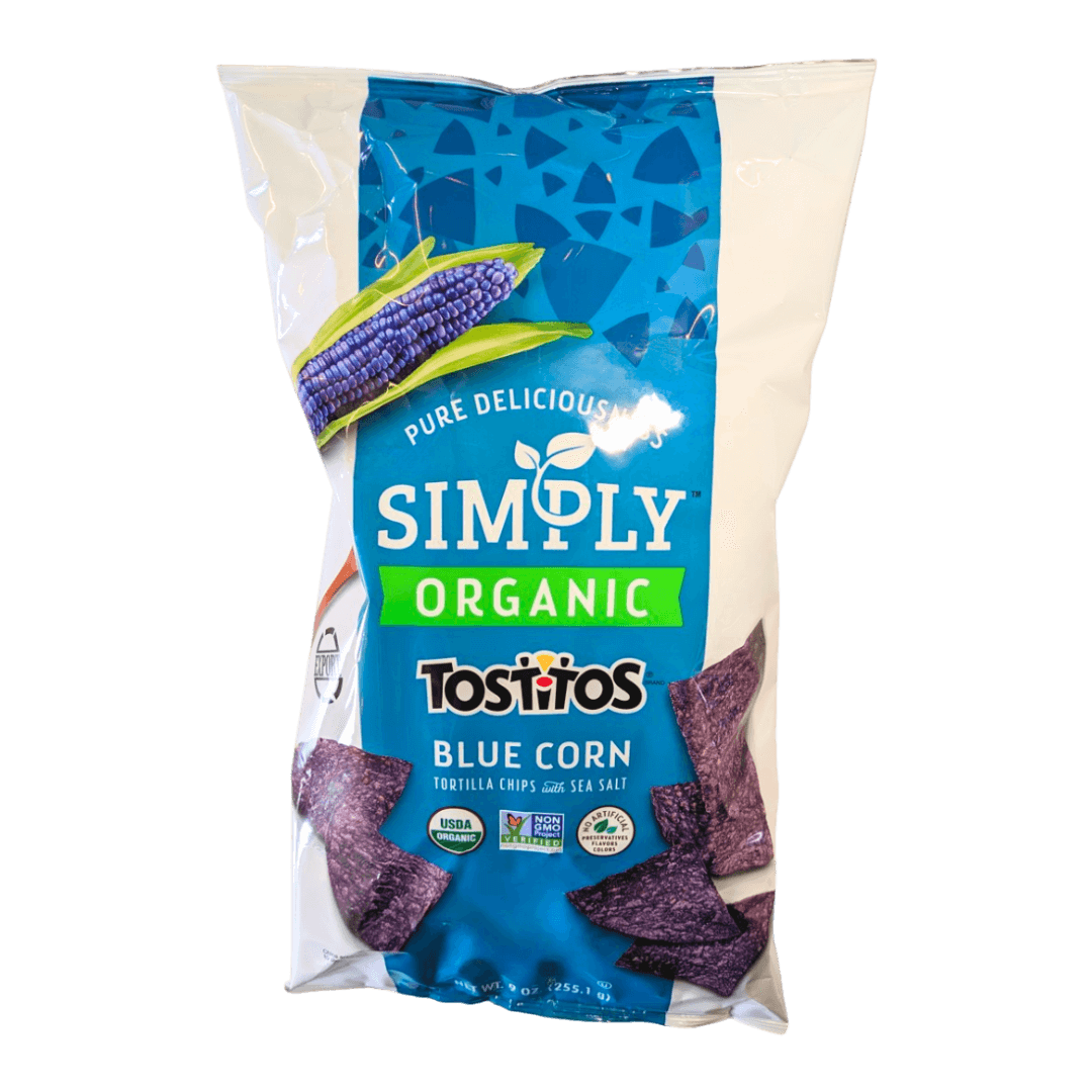 Simply Organic Tostitos Blue Corn von Frito Lay 255g