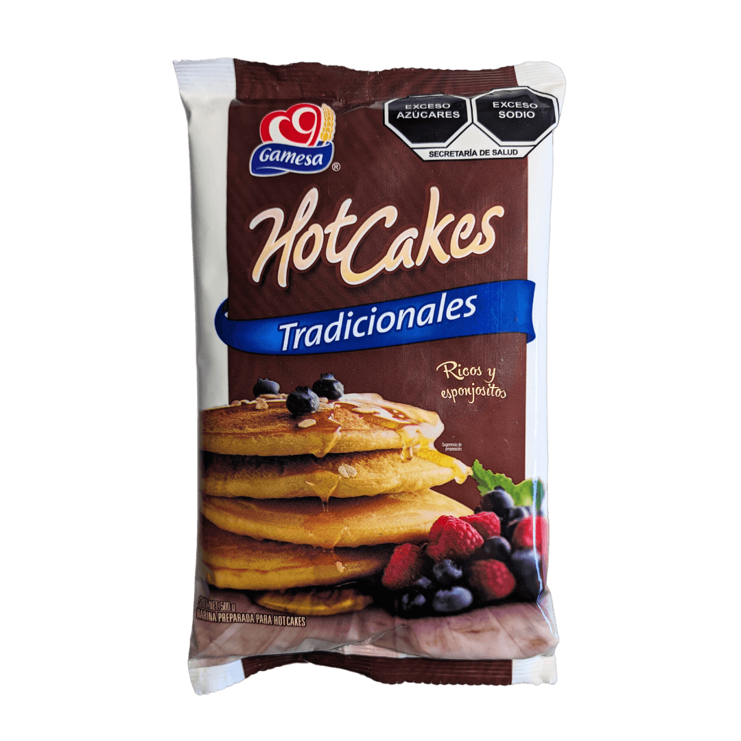 Harina para Hotcakes Tradicionales Gamesa 500 gr.