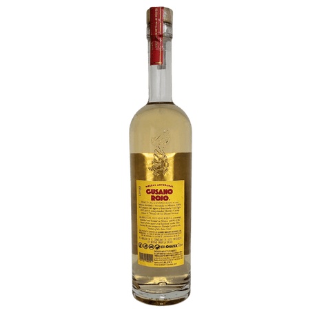 Gusano Rojo Mezcal Backside 700ml