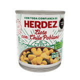 Herdez Elote con Poblano 220g front