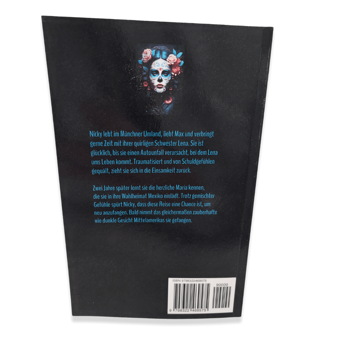 Rückseite Buch Dia de Muertos und die Schönheit des Lebens von Julia Bultmann 302 Seiten