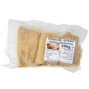 Tamales Queso und Jalapeno Chili 540g Packung front