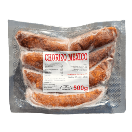 Gekühlte Chorizo Mexico 500g