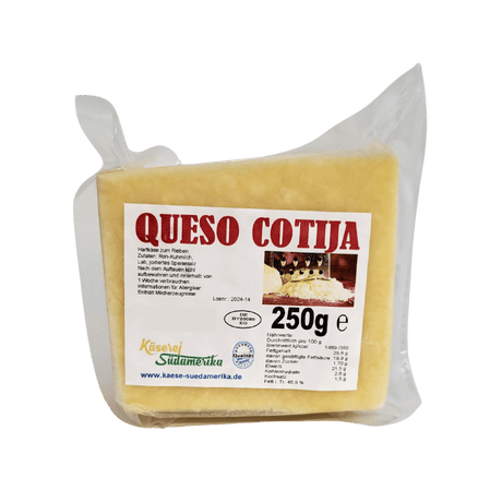 Queso Cotija Anejo Kaserei Sudamerika 250g