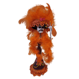 La Catrina Figur orange