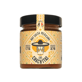 Las Chachitas Salsa Habanero Glass