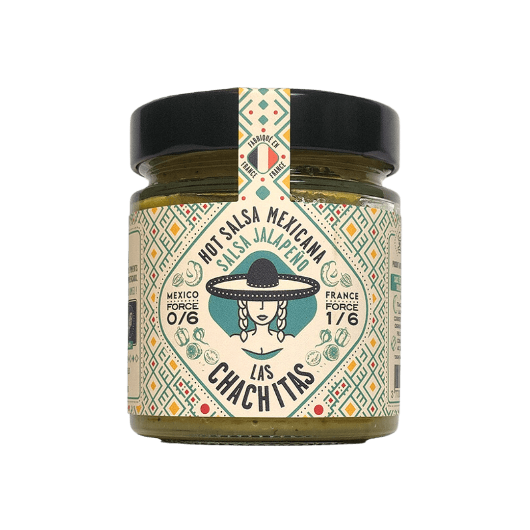 Salsa JALAPEÑO "Las Chachitas" 180g