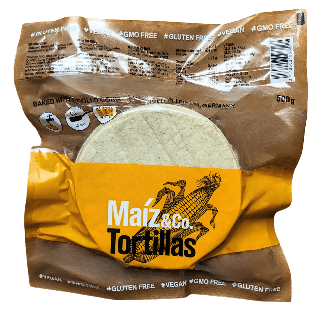 Maíz und Co Mais Tortillas 500g