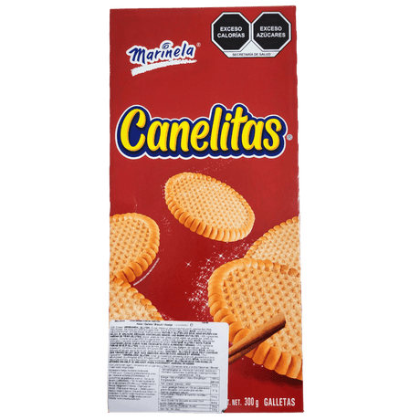 Canelitas Kekse 300g Zimt und Zucker backside
