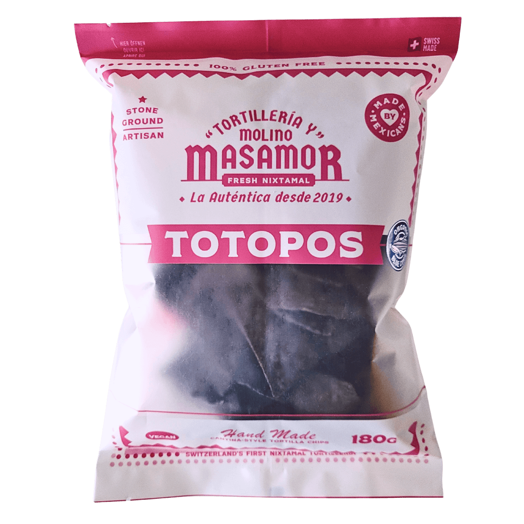 Totopos / Tortilla Chips from Blue Corn by Masamor 180g