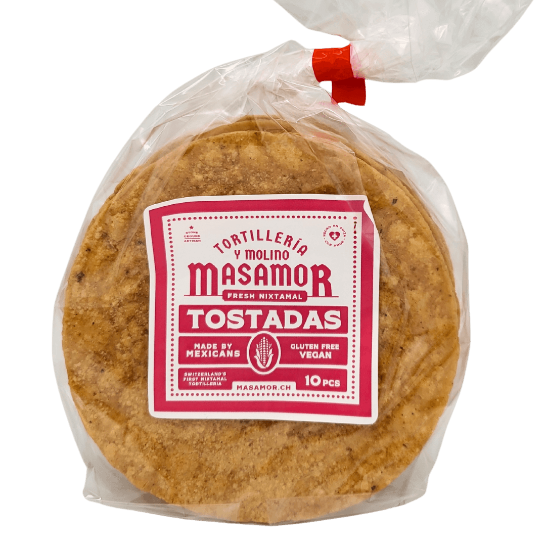 Masamor Tostadas 10 Stück 124g front