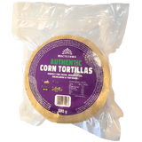 Weiße Mais Tortillas Authentic Art de Maíz Blanco 15 cm von Moctezuma 500g