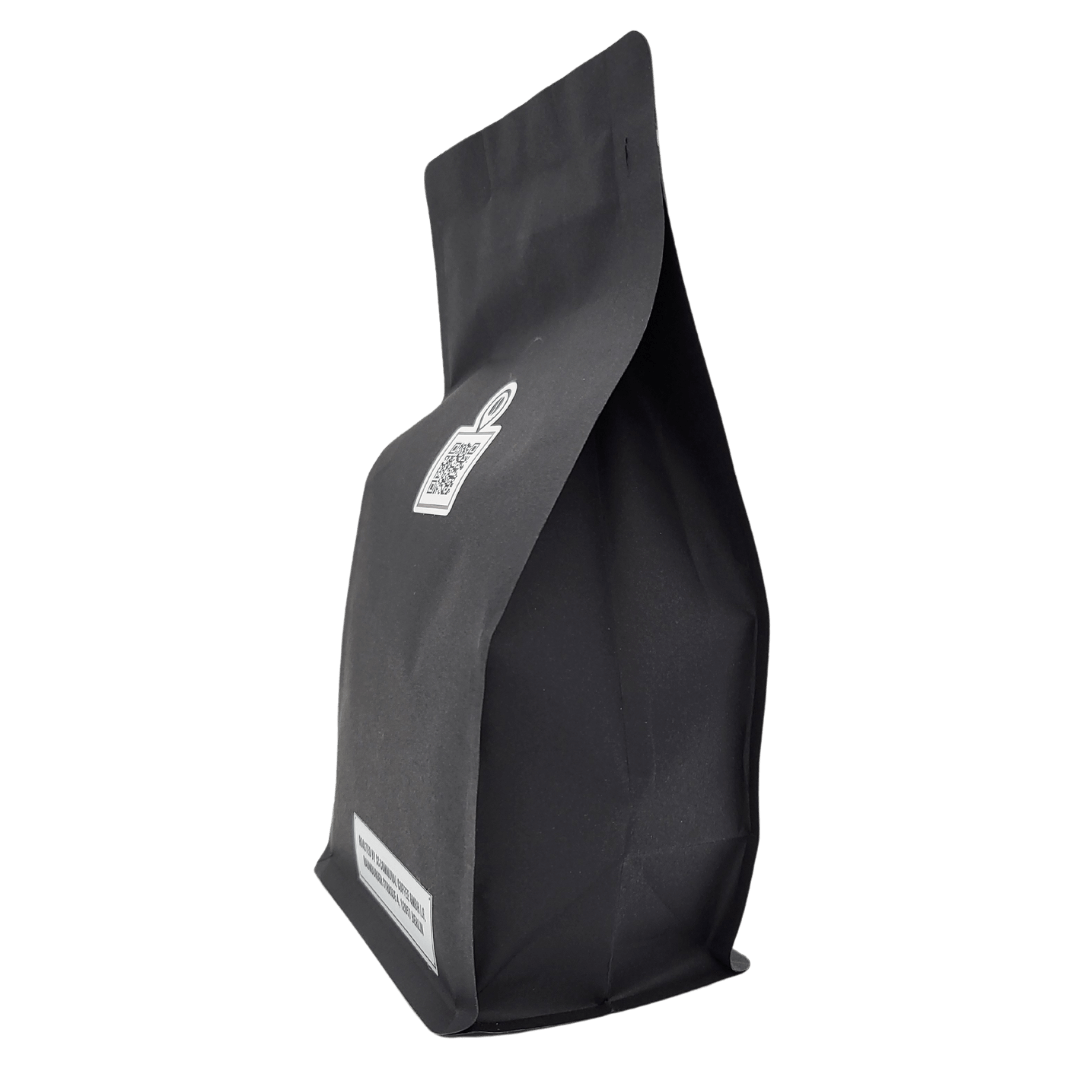 Ombligo de Luna Kaffee aus Mexiko dark washed 500g Packung seitlich