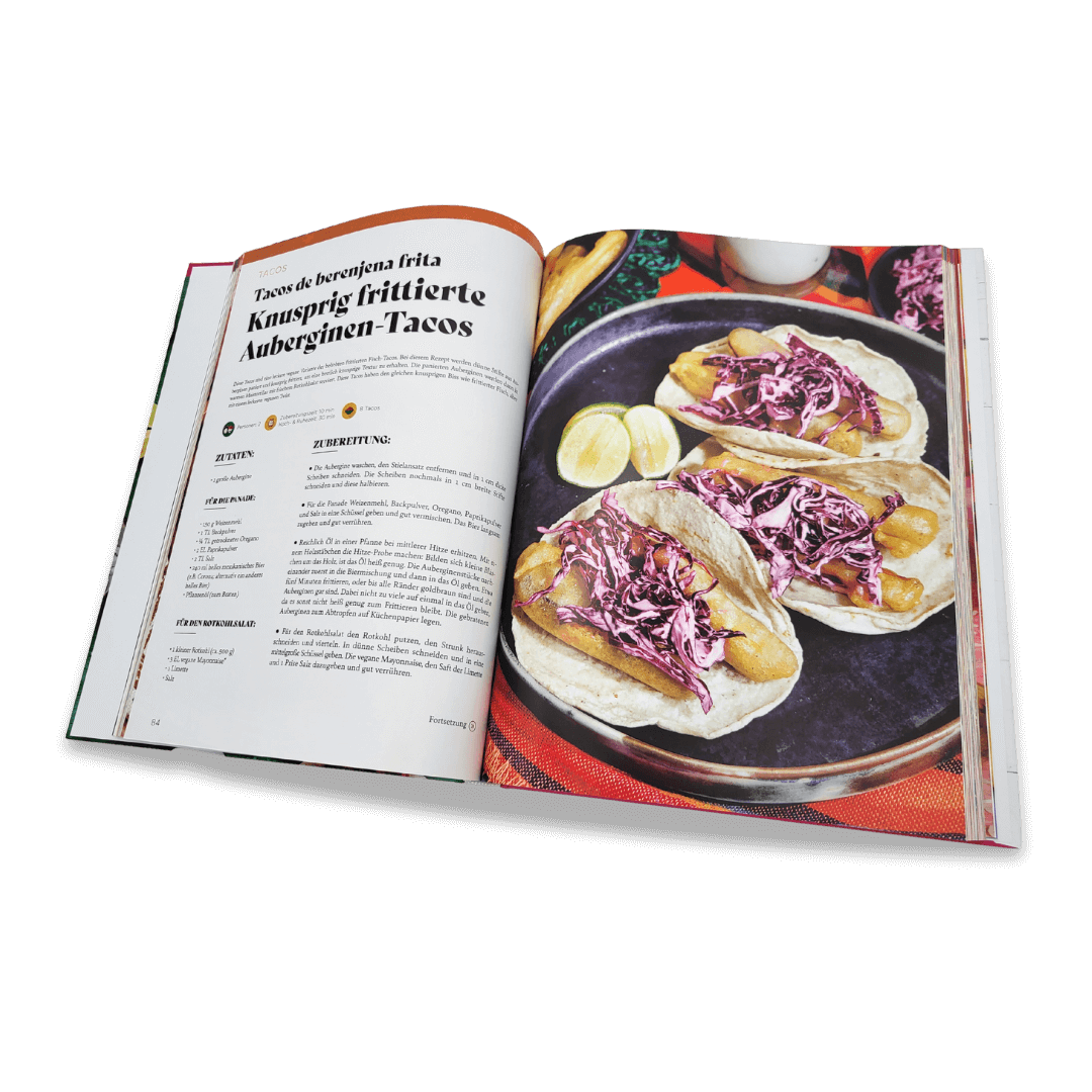 Mexiko Vegan Kochbuch Rezept Beispiel