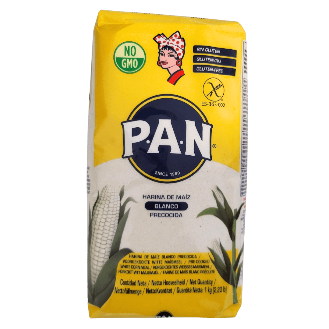 PAN weißes helles Maismehl 1kg front