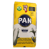 PAN weißes helles Maismehl 1kg front