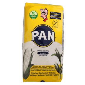 PAN weißes helles Maismehl 1kg front