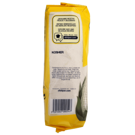PAN weißes helles Maismehl 1kg right